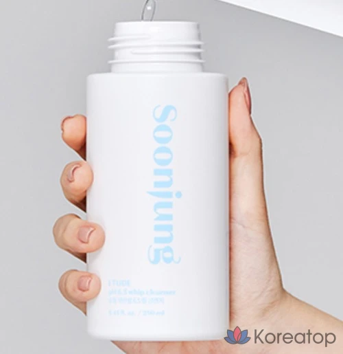 Очищающее средство Etude House Soonjung Mildly Acidic 6.5 Whip Cleanser, 250 мл, 1 шт.