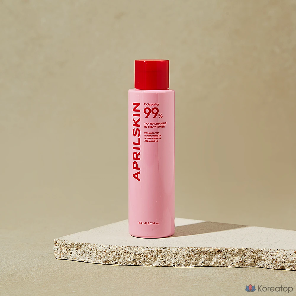 Тоник April Skin TXA Niacinamide Toning Shot 99 Milky Toner, 150 мл, 1 шт.