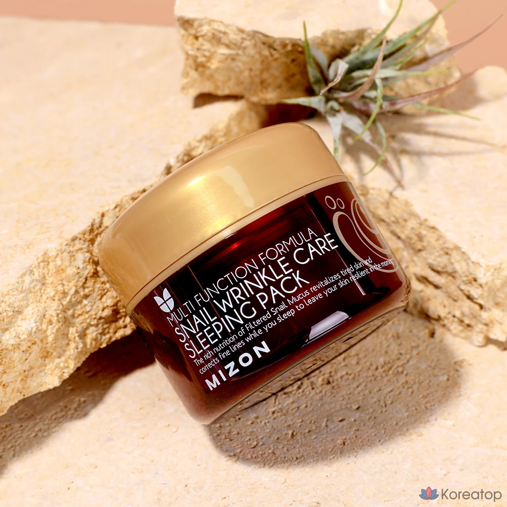 Ночная маска для лица Mizon Snail Wrinkle Care, 80 г, 1 упаковка