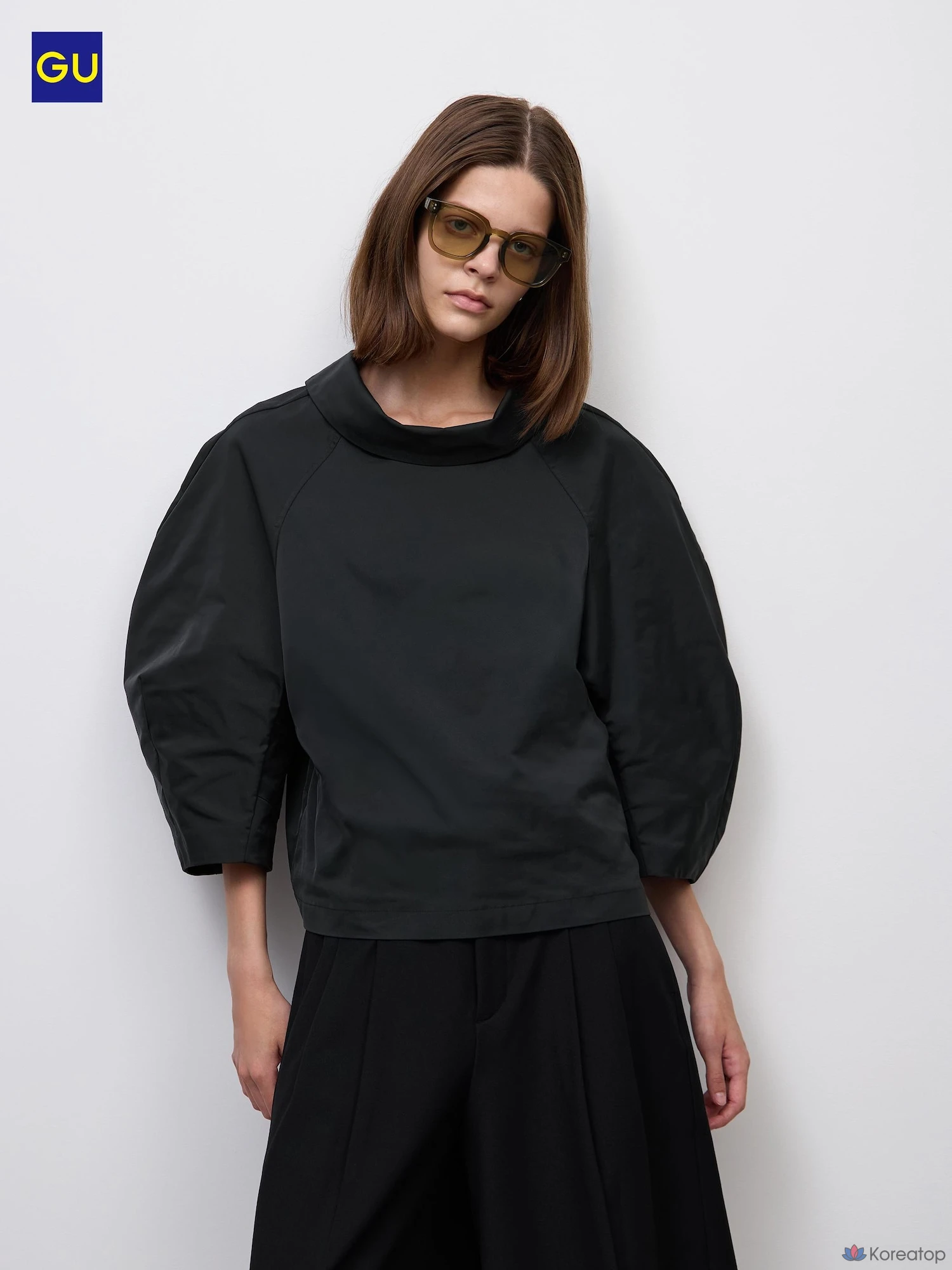 Пуловер Uniqlo Cocoon Sleeve 3/4