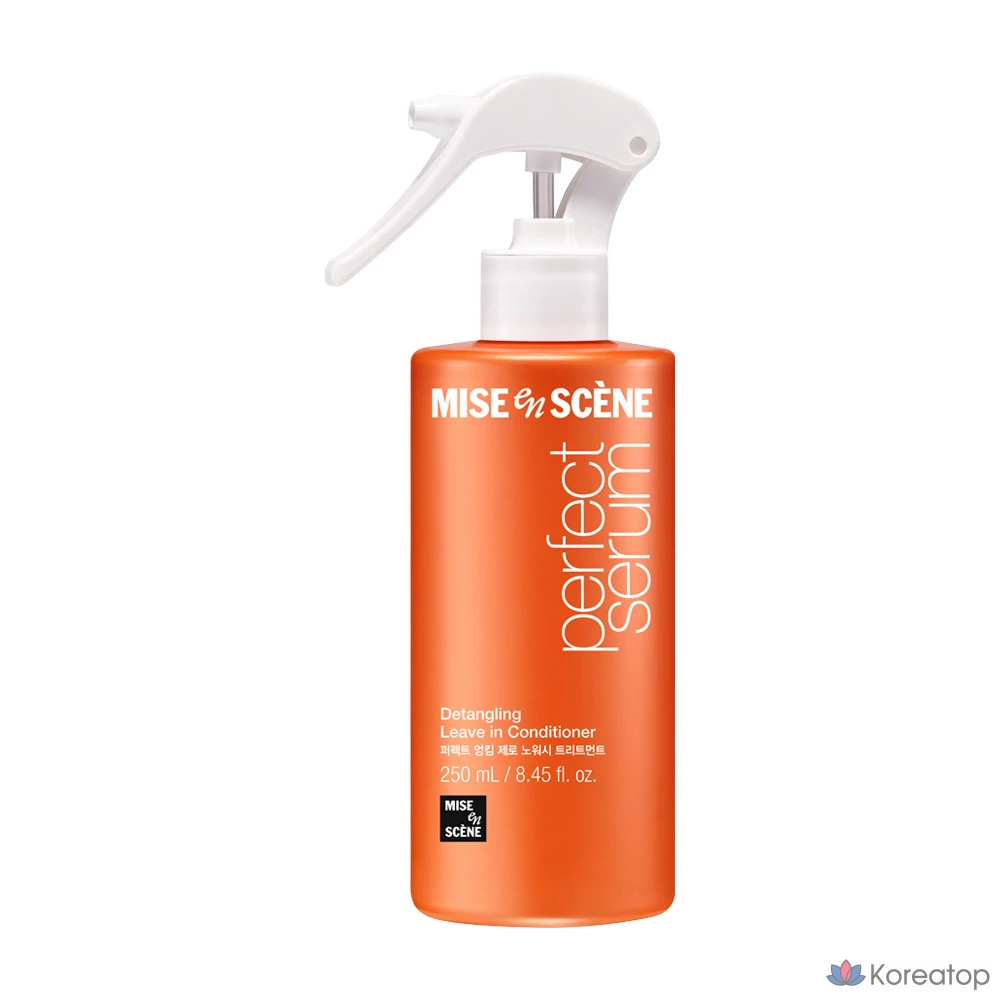 Эссенция для распутывания волос Mise en Scene Perfect Detangling No-Wash Treatment Hair Essence, 250 мл, 1 шт.