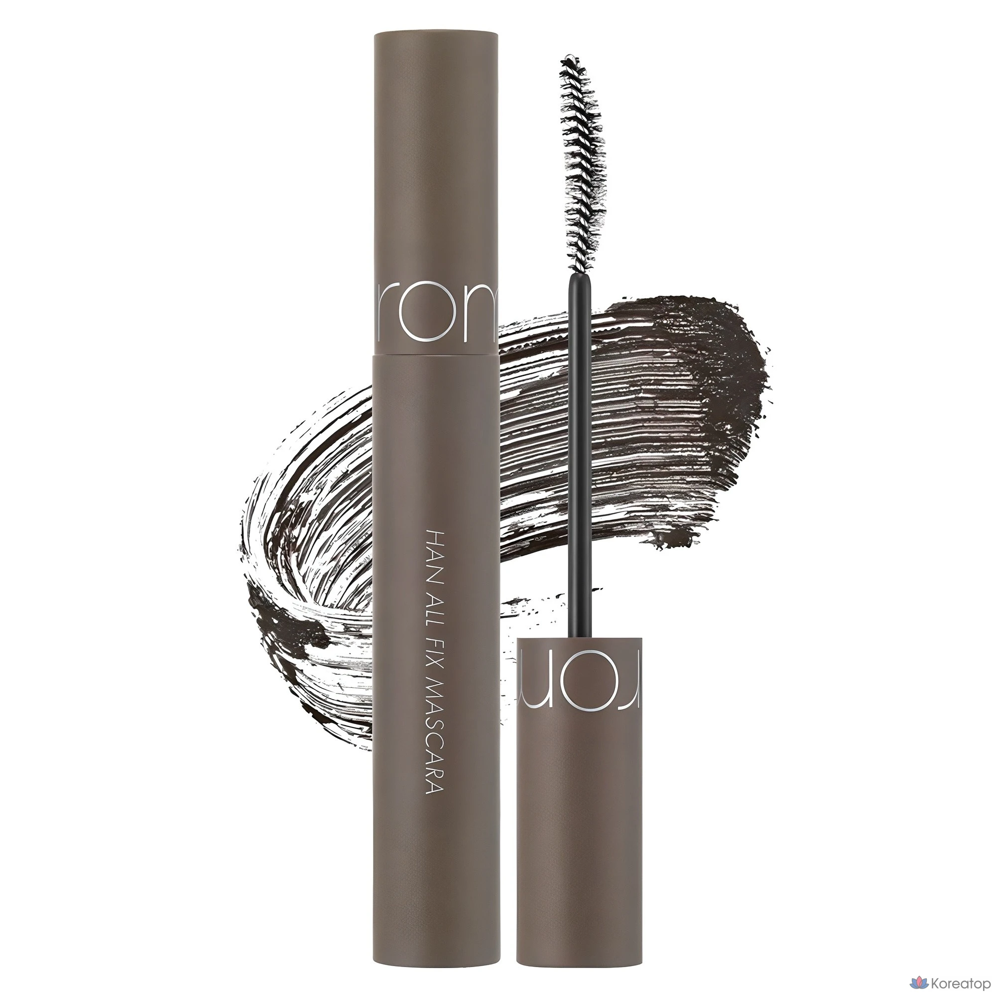 Тушь для ресниц ROM&ND Hanol Fix, 7 г, L02 Длинный пепел, 1 шт.