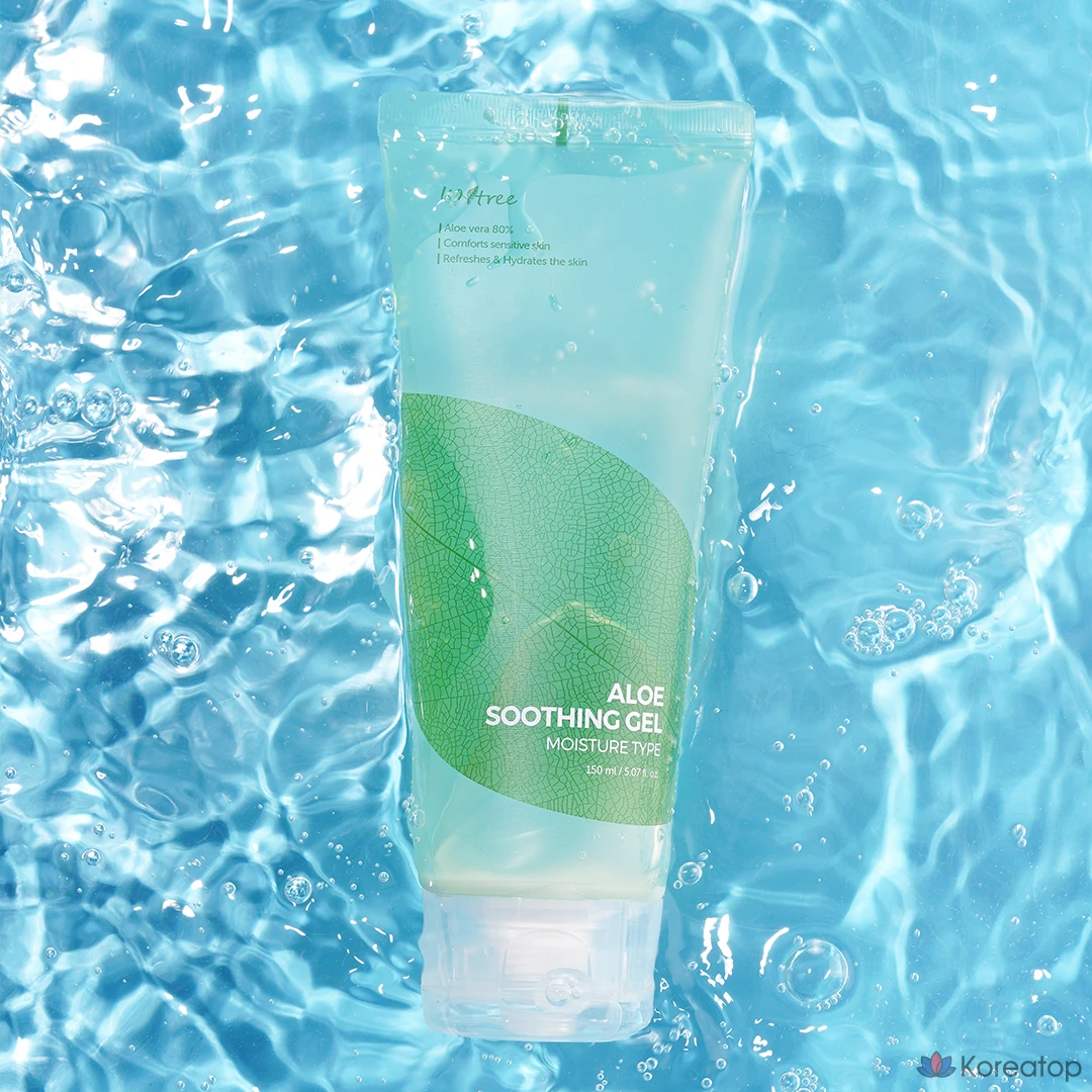 Увлажняющий успокаивающий гель с алоэ вера Isntree, 150 мл, 1 шт.