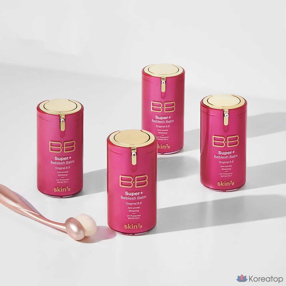 Skin79 Super Plus Bless Balm BB SPF50+, розовый, 1 шт., фото 3