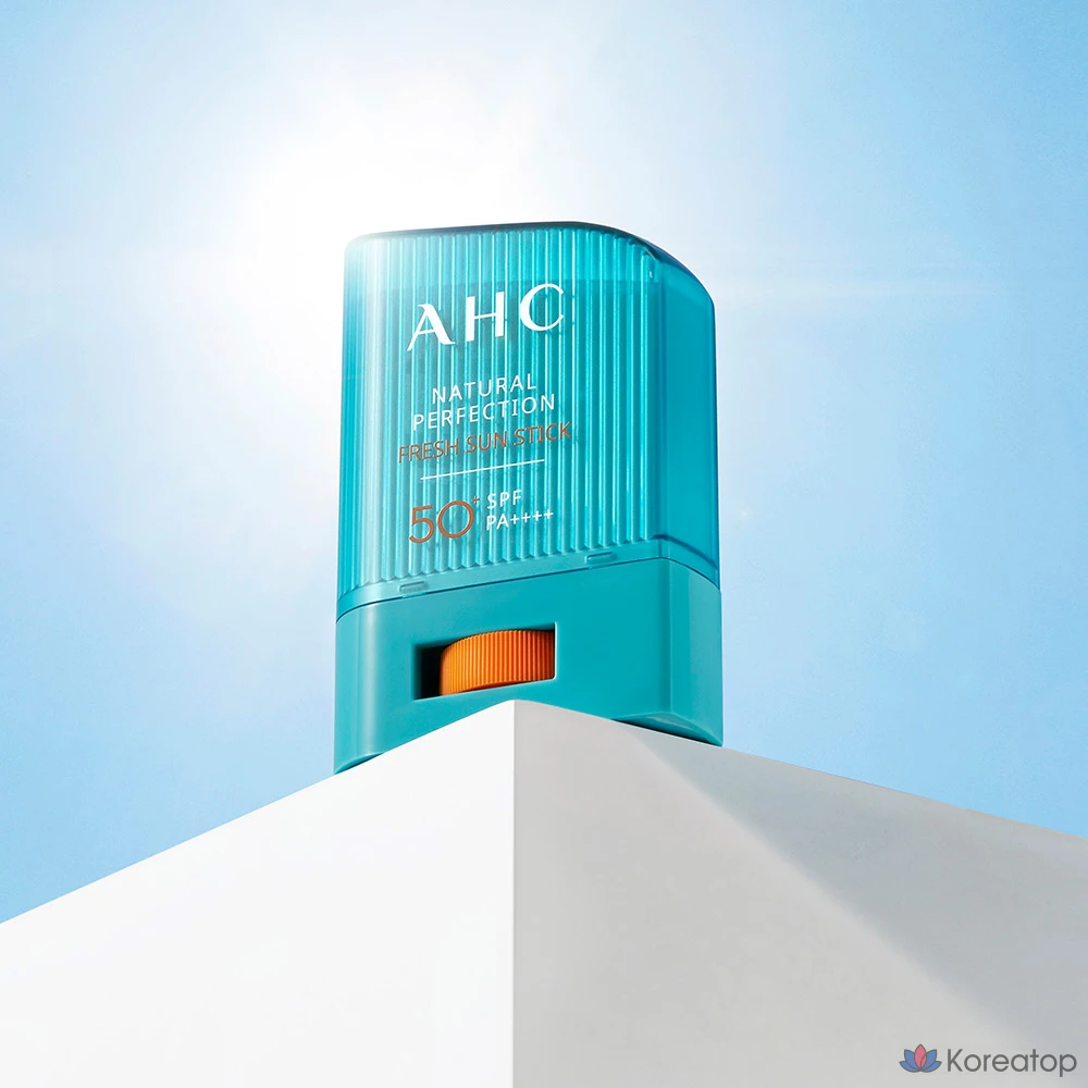 Солнцезащитный стик AHC Natural Perfection Fresh Sun Stick SPF50+ PA++++, 14 г, 1 шт.