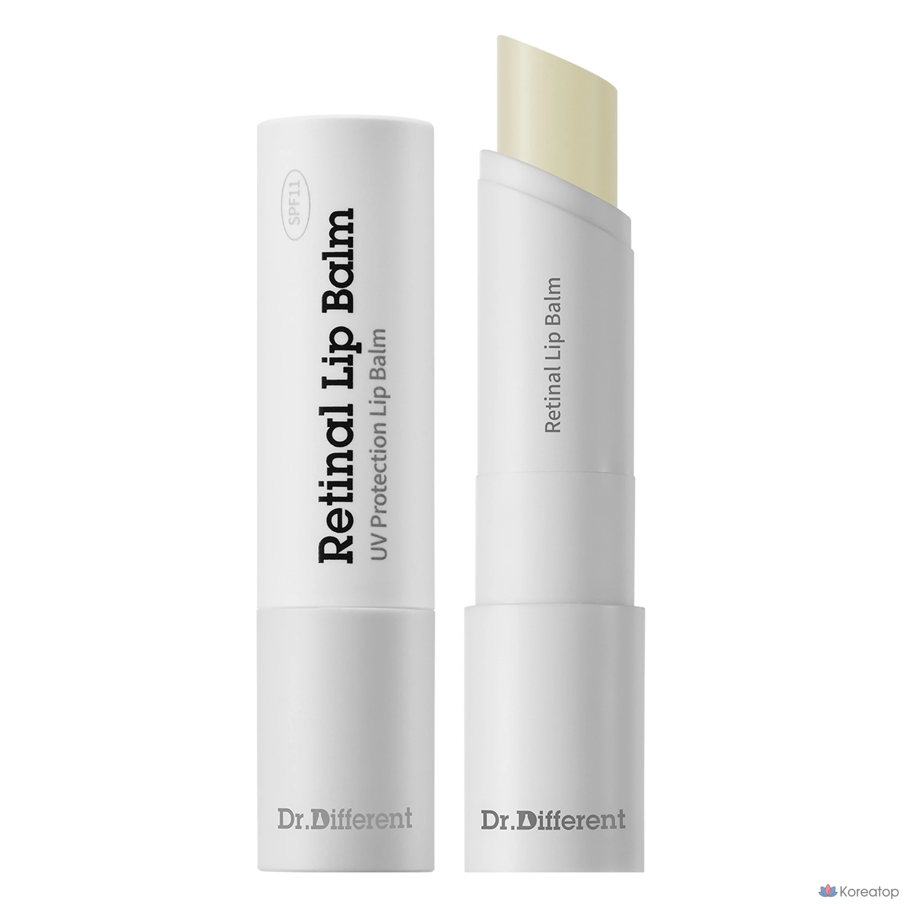 Ретинальный бальзам для губ Dr. Different, прозрачный, 4 г, 1 шт.