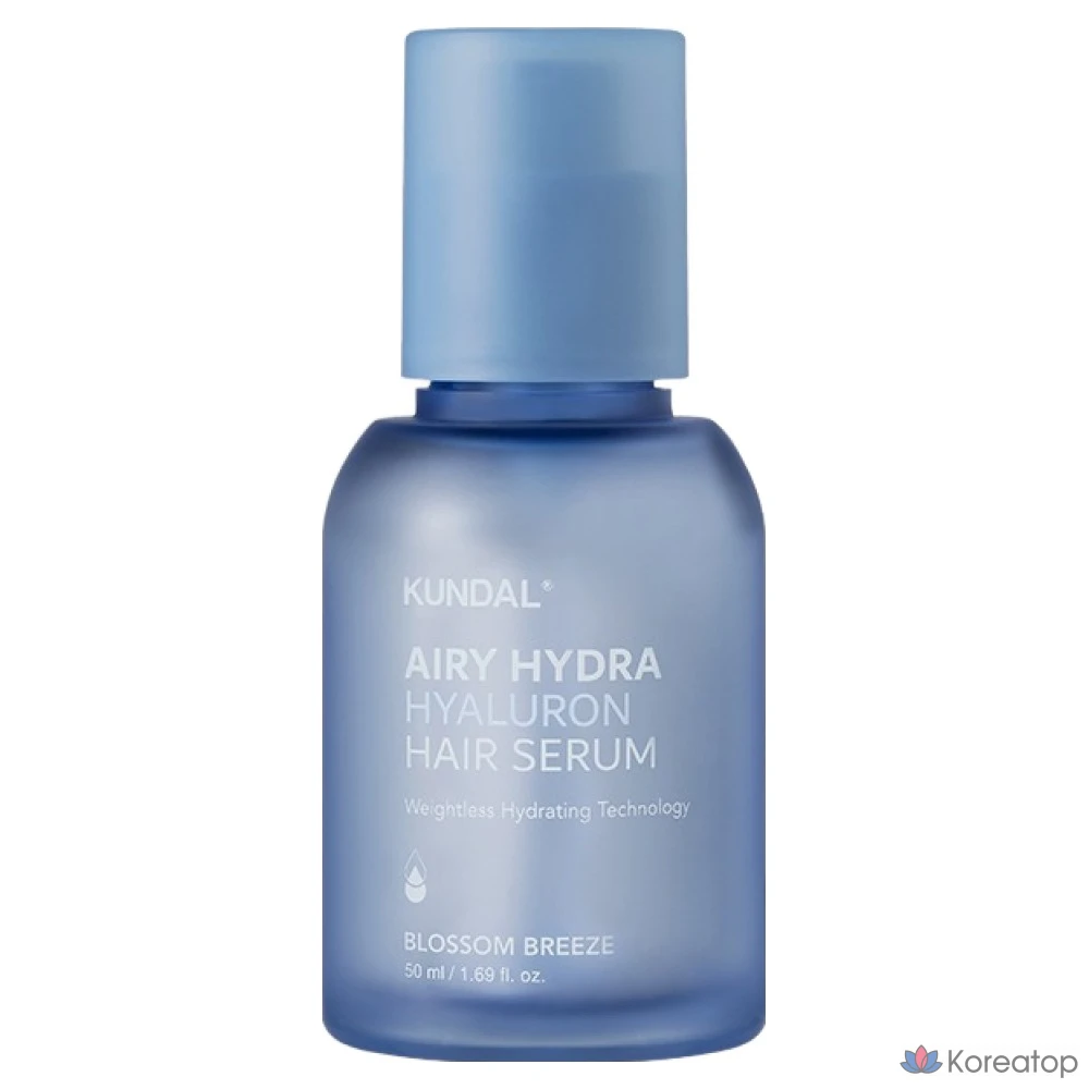 Kundal Hyaluronic Airy Hydra Сыворотка для волос, 50 мл, 1 шт.