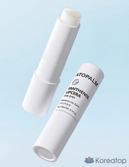 Бальзам для губ Atopalm Panthenol Lip Cera, бесцветный, без отдушек, 4 г, 1 шт.
