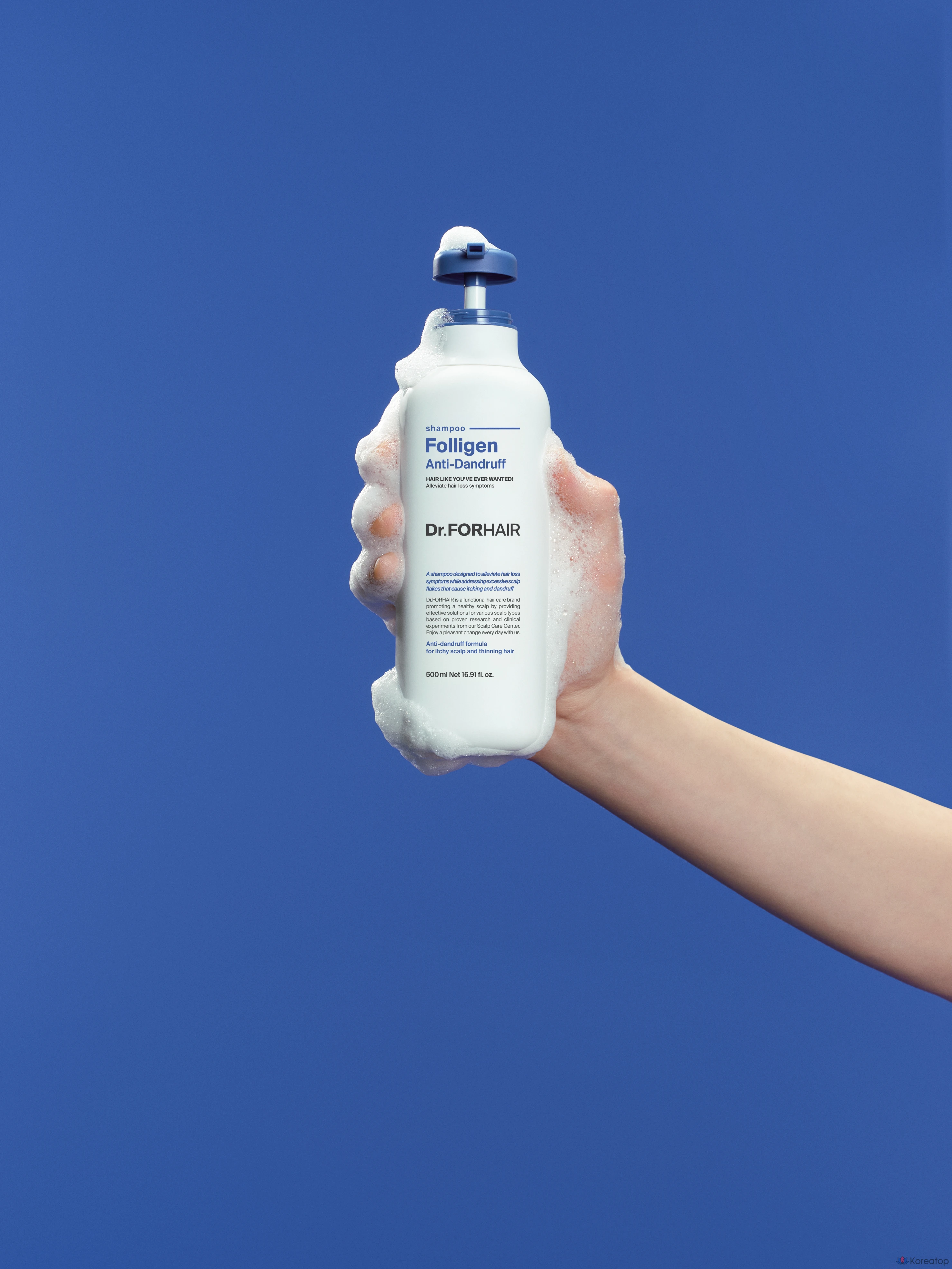 Шампунь Dr. For Hair Foligen против перхоти, 500 мл, 1 шт.