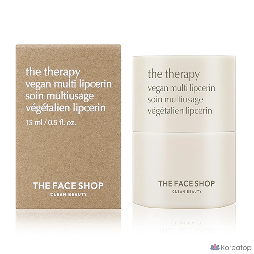 Веганская многофункциональная сыворотка для губ The Face Shop, 15 мл, 1 шт.