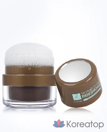 Подушечка для волос Elastine Salon de Color Pang Pang, темно-коричневая, 1 шт.