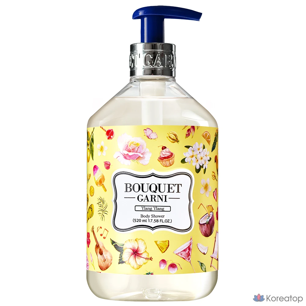 Гель для душа Bouquet Garni с ароматом иланг-иланга, 520 мл, 1 шт.