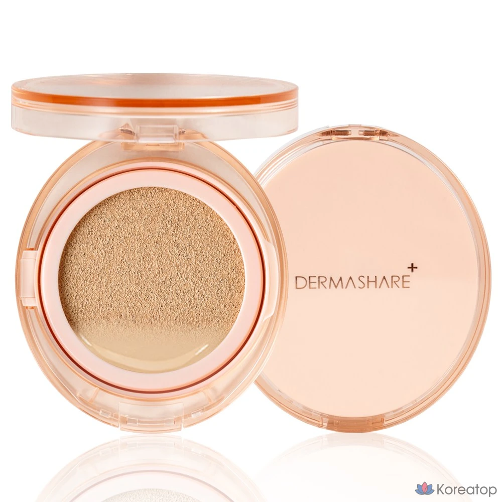 Веганский стойкий фиксатор для губ Dermashare, 12 г, № 21, цвет слоновой кости, 1 шт.