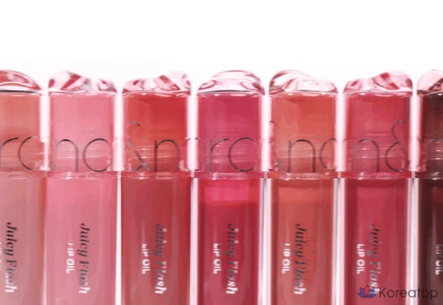 Тинт для губ ROM&ND Juicy Flash Lip Oil, оттенок 03 Peach Strobe, 4.5 г, 1 шт., фото 5