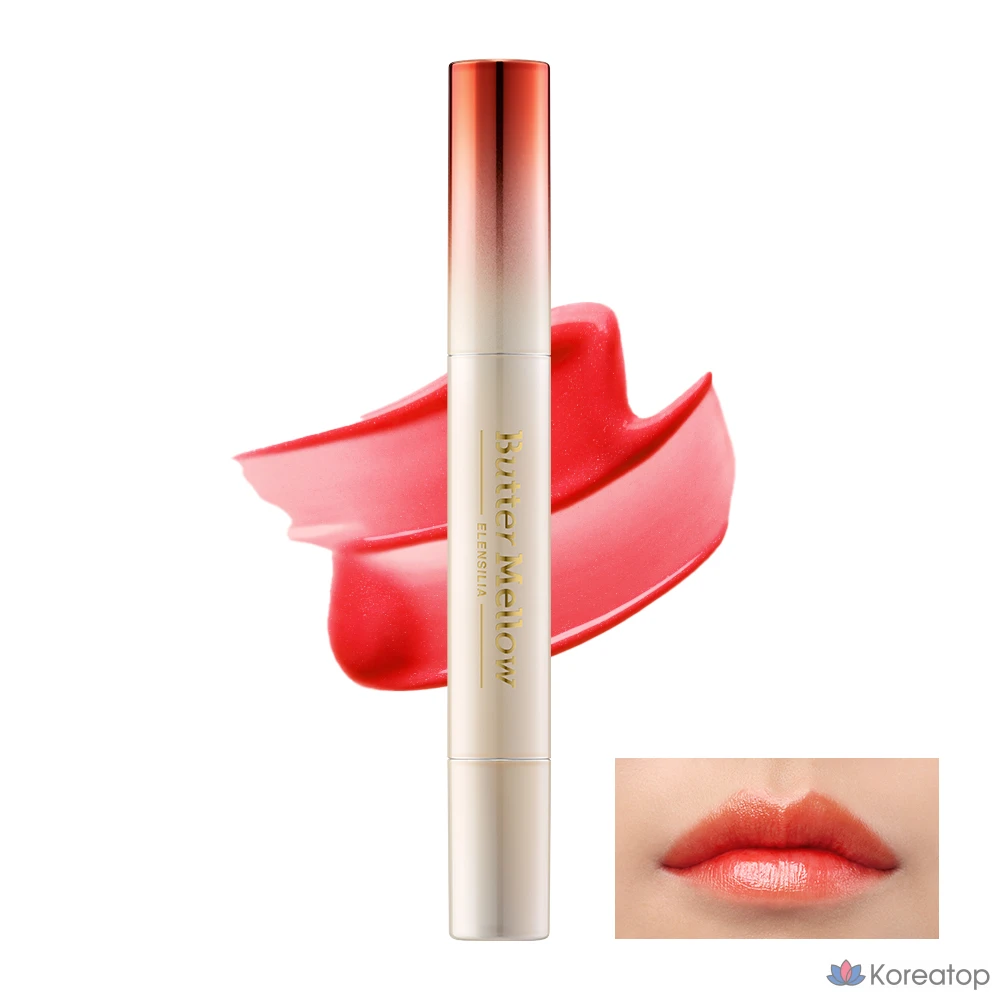 Увлажняющий бальзам для губ [Elensilia] Butter Mellow Moisture Color Moist Melting Lip Balm Lipstick Lip Tint, Cherry Bloom, 1,6 г, 1 шт.