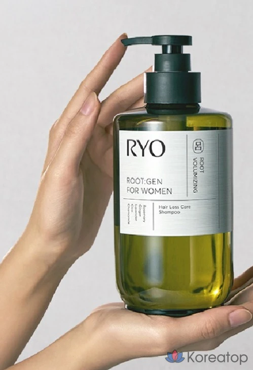 Шампунь Ryo Rootzen для лечения выпадения волос у женщин, 1 шт., 353 мл