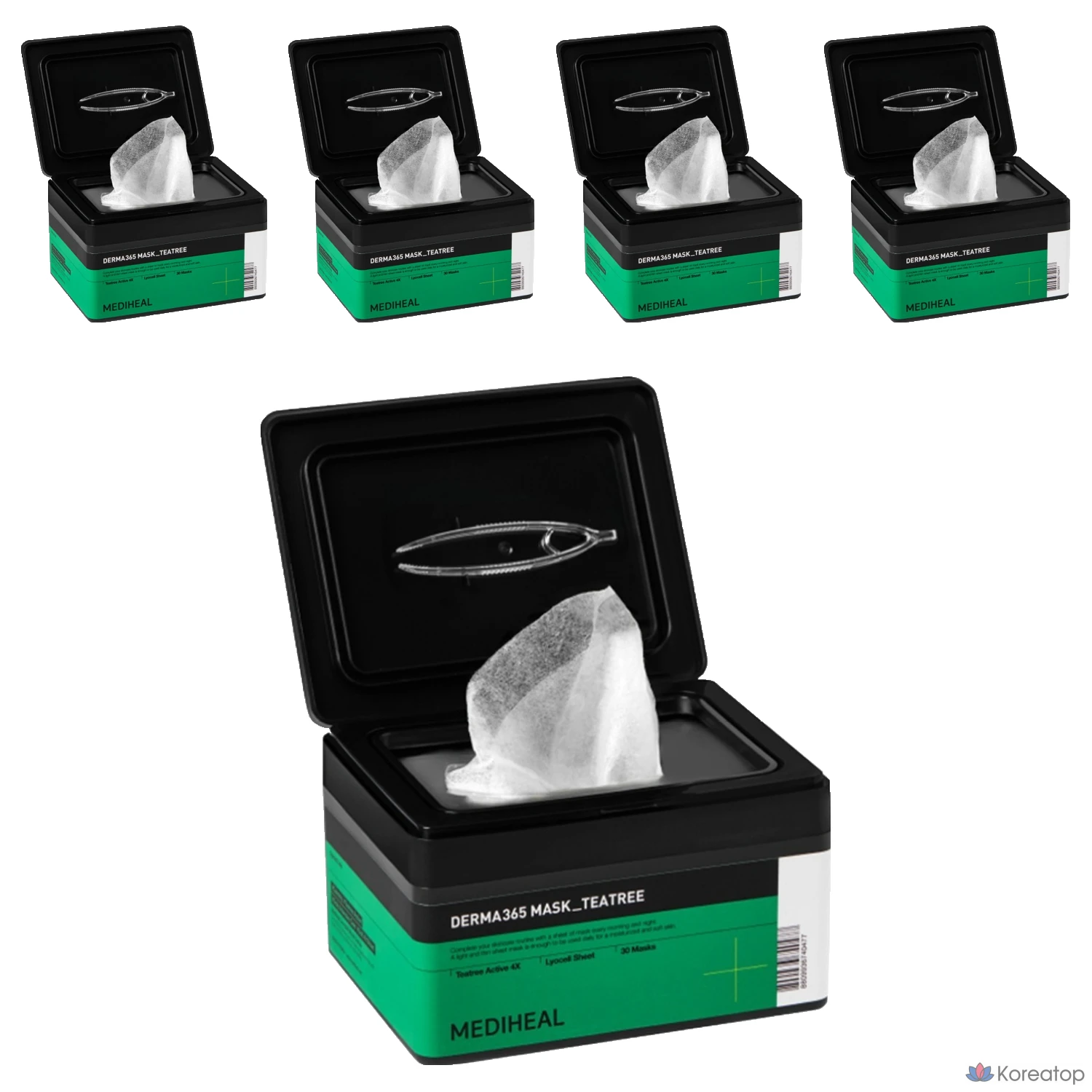 Тканевая маска для лица MEDIHEAL Derma365 Mask Tea Tree, 150 шт.