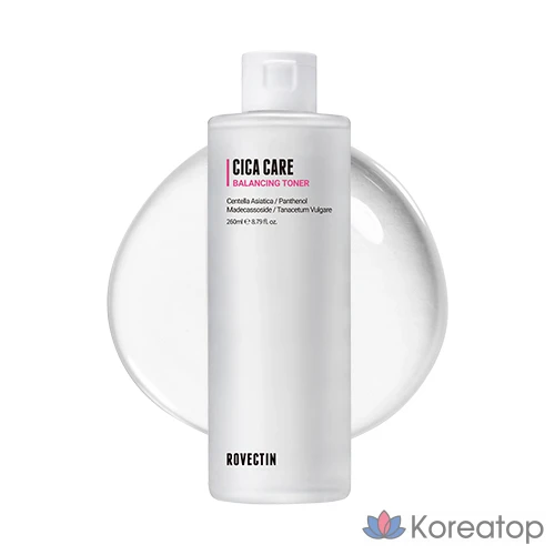 Тоник для лица Rovectin Cicacare Balancing Toner, 260 мл, 1 шт.