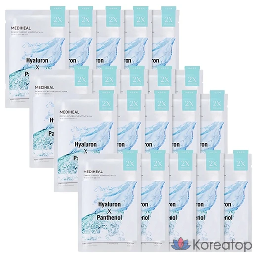 Тканевая маска для лица MEDIHEAL Derma Synergy Moisture Barrier Wrapping Mask, 20 шт.