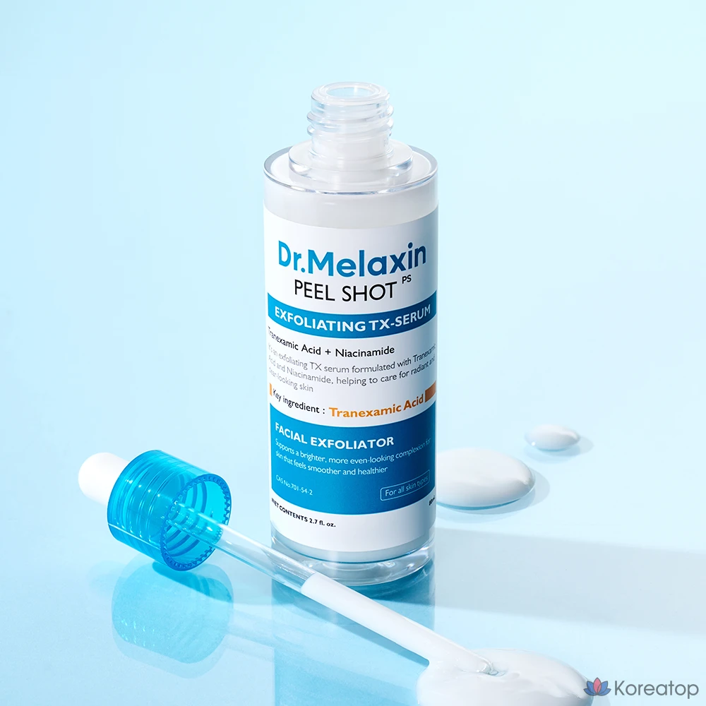 Сыворотка-скраб для лица Dr.Melaxin Peelshot Facial Exfoliation TX, ампула, 1 шт., 80 мл