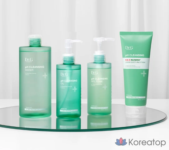 Очищающая вода Dr.G с мягкой кислотой, 490 мл, 1 шт.