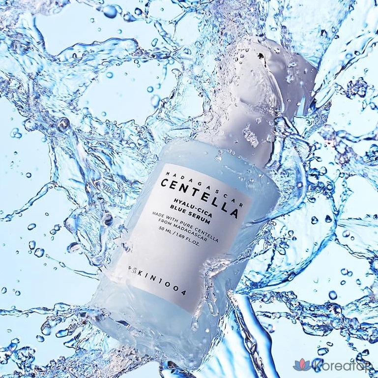 Skin1004 Синяя сыворотка с гиалуроновой кислотой мадагаскарской центеллы, 50 мл, 1 шт.