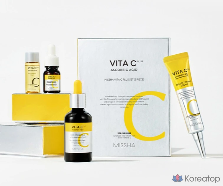 Набор Missha Vita C Plus Spot C из 2 предметов, 1 комплект