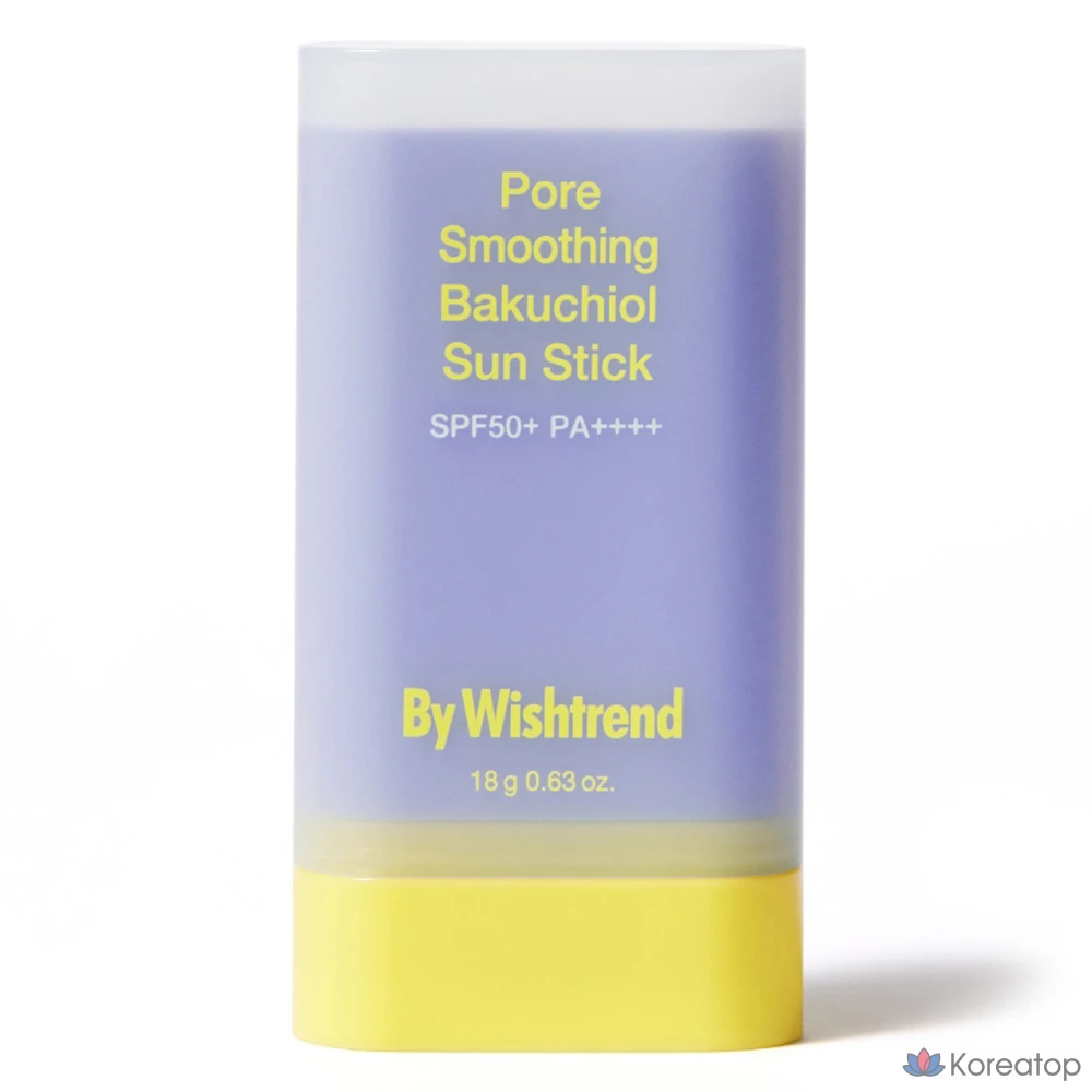 By Wishtrend Pore Smoothing Bakuchiol Sun Stick SPF50+ PA++++, 1 шт., 18 г