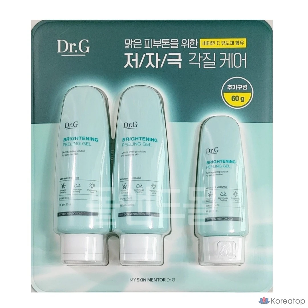 Пилинг-гель Dr. G Brightening Peeling Gel Set, 60 г, 1 шт.