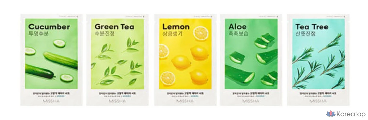 Маска-салфетка Missha Airy с маслом чайного дерева, 1 упаковка, 60 штук., фото 3