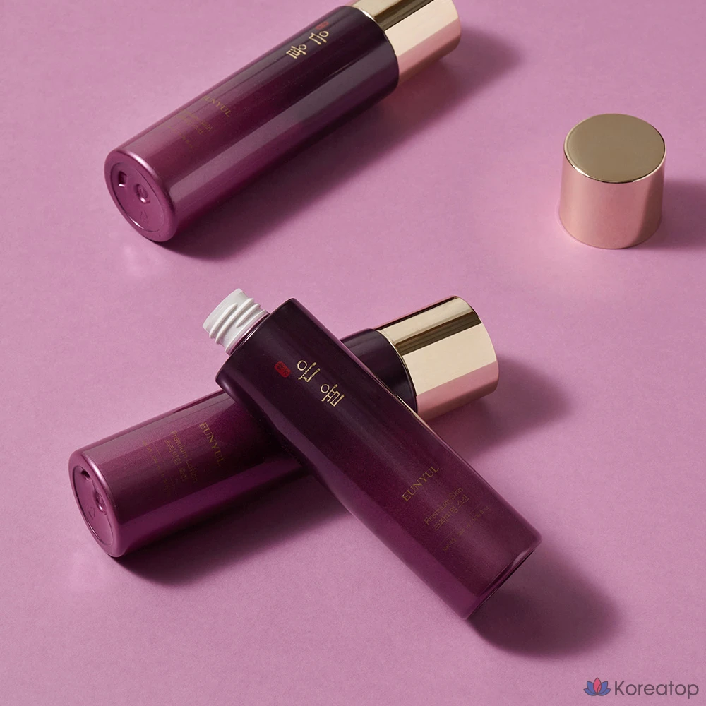 Базовый набор тоника-лосьона Eunyul Premium Oriental Medicine, тоник для кожи 150 мл, лосьон 150 мл, 1 комплект.