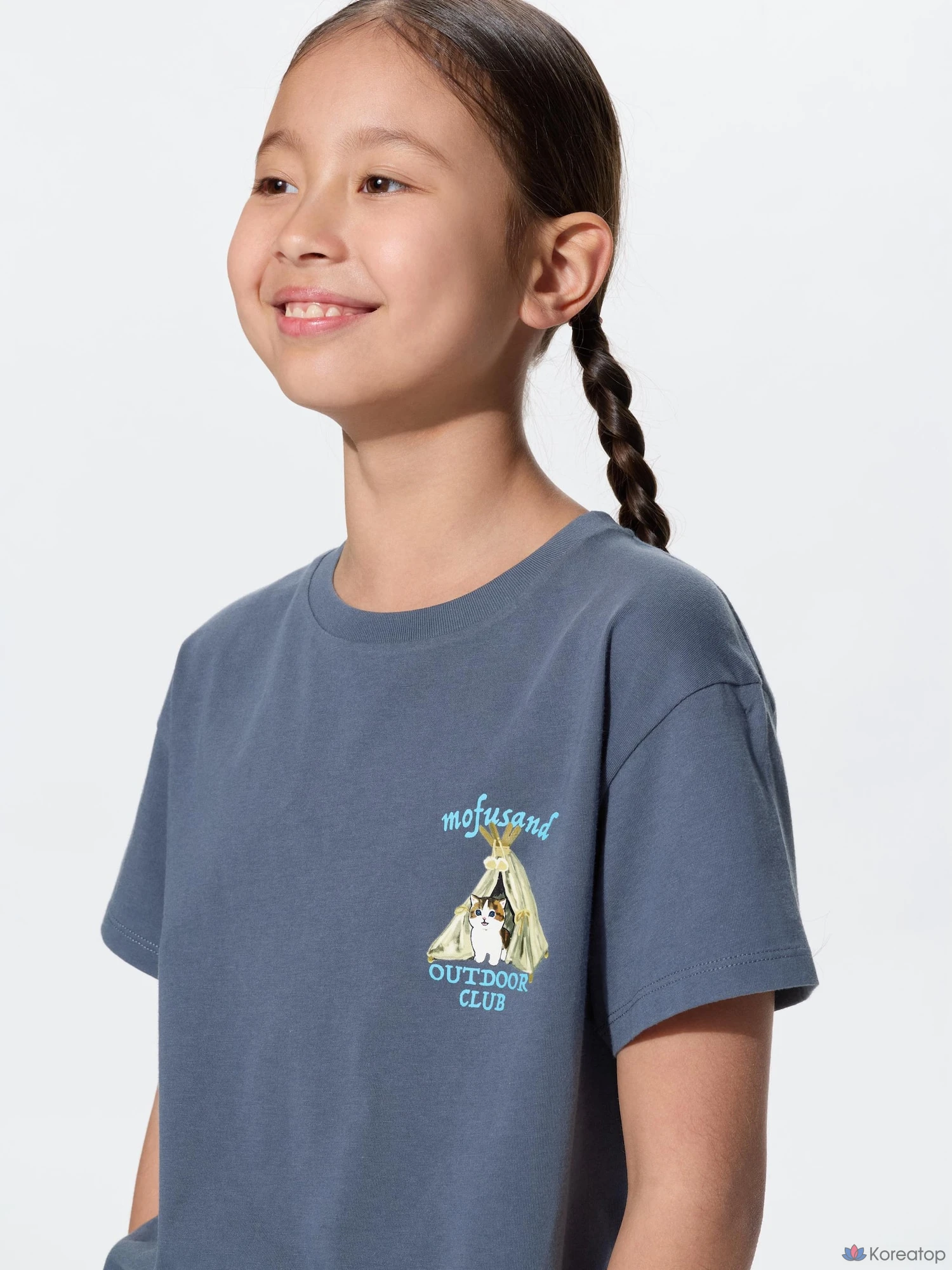 Футболка для девочек Uniqlo mofusand UT Graphic T