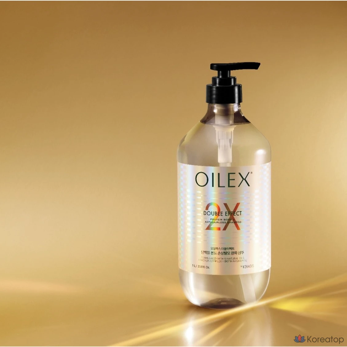 Шампунь KeraSys Oilex Double Effect Damage Care Hair Loss Relief Protein Bond, 1 шт., 1 л.