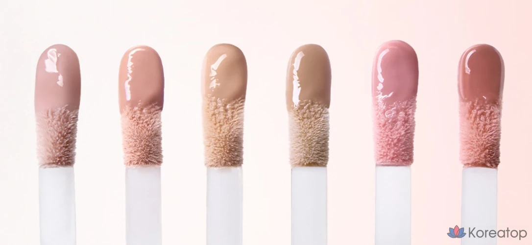 Блеск для губ ROM&ND Glasting Color Gloss, оттенок 22 Cream Mud, 1 шт., фото 5