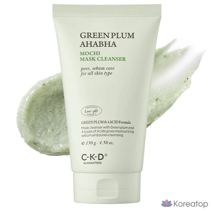 CKD Chong Kun Dung Health Green Plum AHA Pack Soap Cleanser, 130 г, 1 шт.