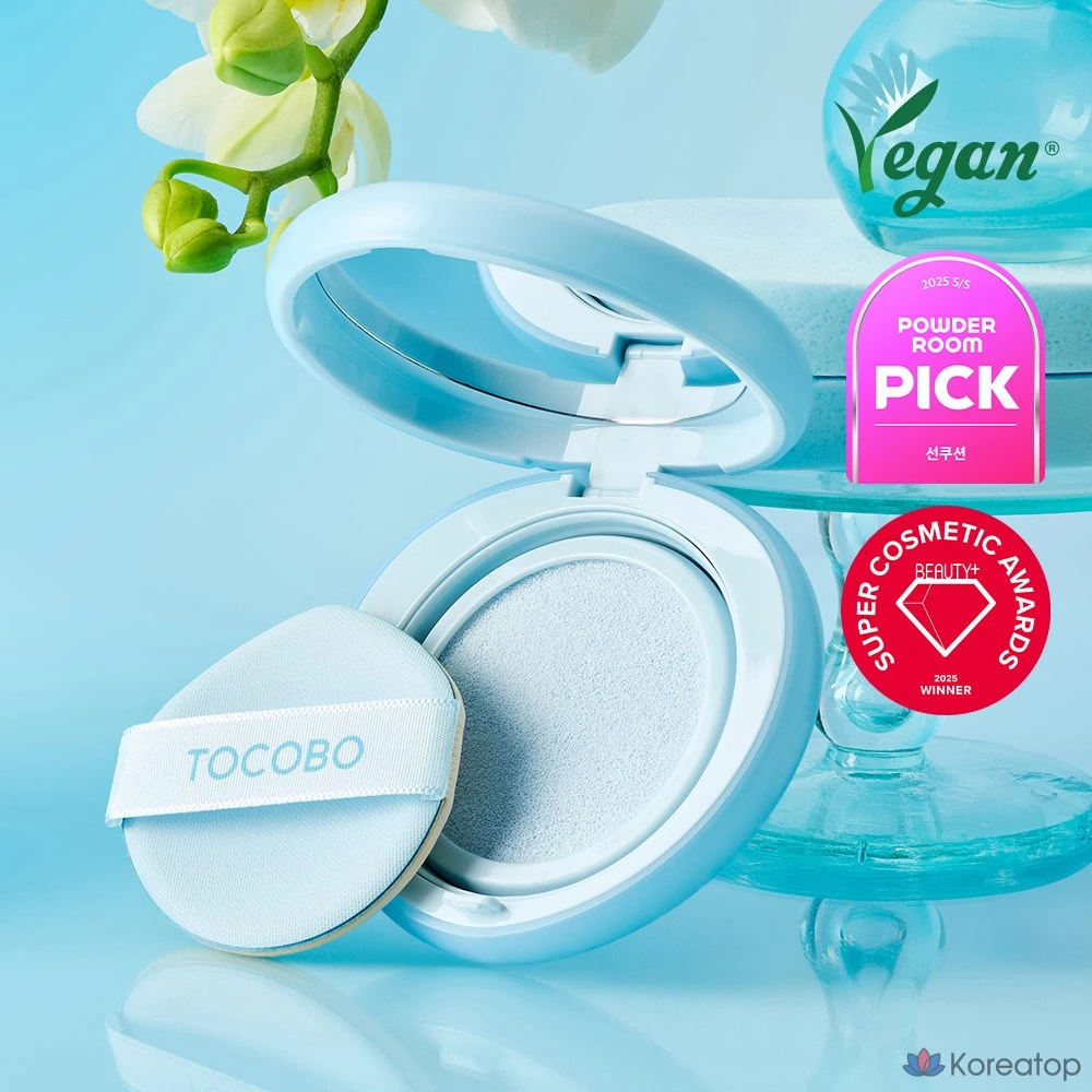 Солнцезащитный крем Tokobo Blur Finish Sun Cushion SPF50+ PA++++, 1 шт., 00 Pure