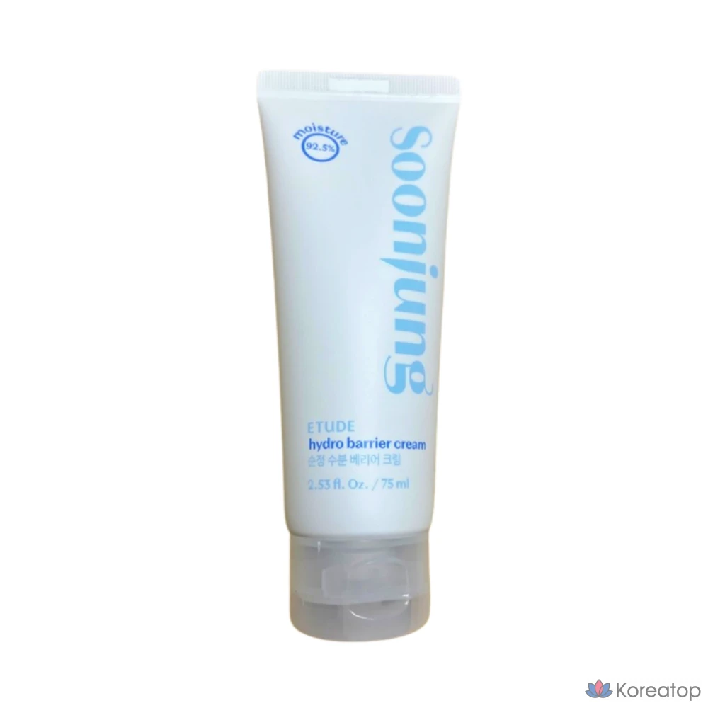 Увлажняющий защитный крем Etude House Soon Jung в тюбике, 75 мл, 1 шт.