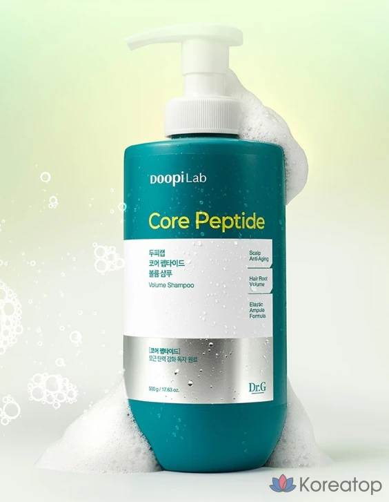 Шампунь для придания объема волосам Dr.G Scalp Lab Core Peptide Volume Shampoo, 500 г, 1 шт.