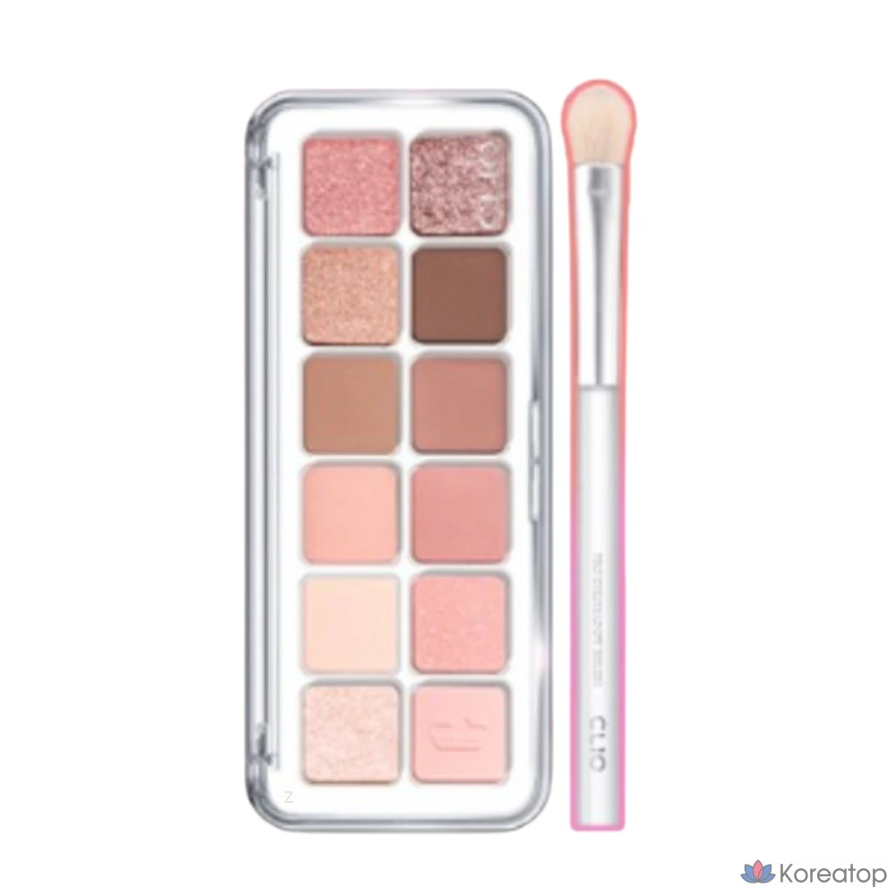 Палетка теней Clio Pro Eye Palette Air, № 02 Rose Connect, 1 шт.