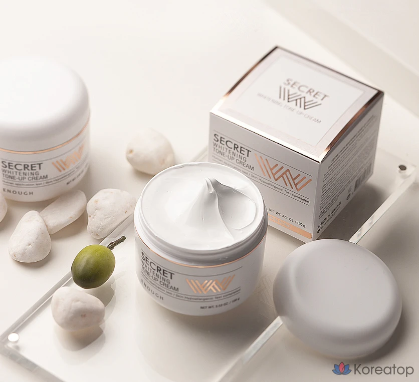 Осветляющий выравнивающий тон кожи крем Enough Secret, 100 г, 1 шт.