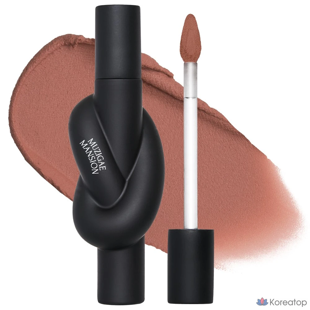 Тинт для губ Muzigae Mansion Tie Up Cover Tint, оттенок 04 FADED FIG, 1 шт.