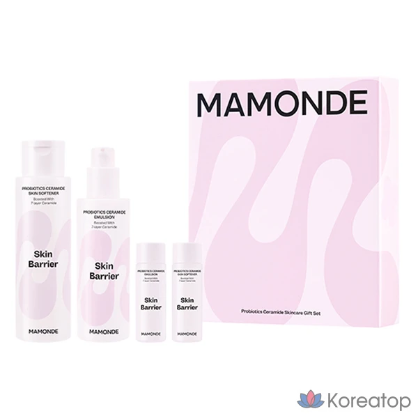 Набор Mamonde Probiotics Ceramide Skin Softener + Emulsion, 1 комплект
