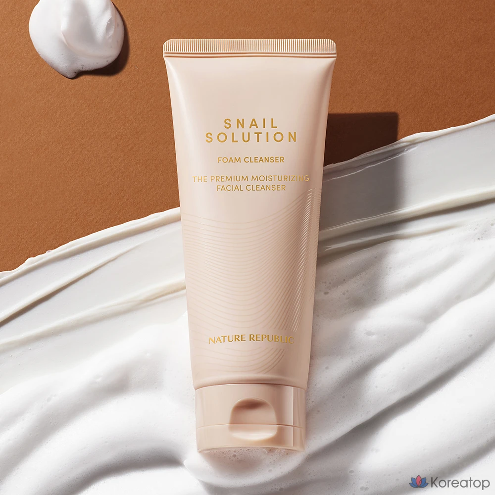 Очищающая пенка для лица Nature Republic Snail Solution, 150 мл, 1 шт.