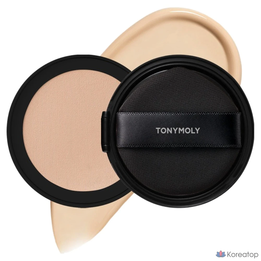 Сменный блок для тонального крема Tony Moly Skin Tone Fixing Cover Cushion, 13 г, бежевый, 1 шт.