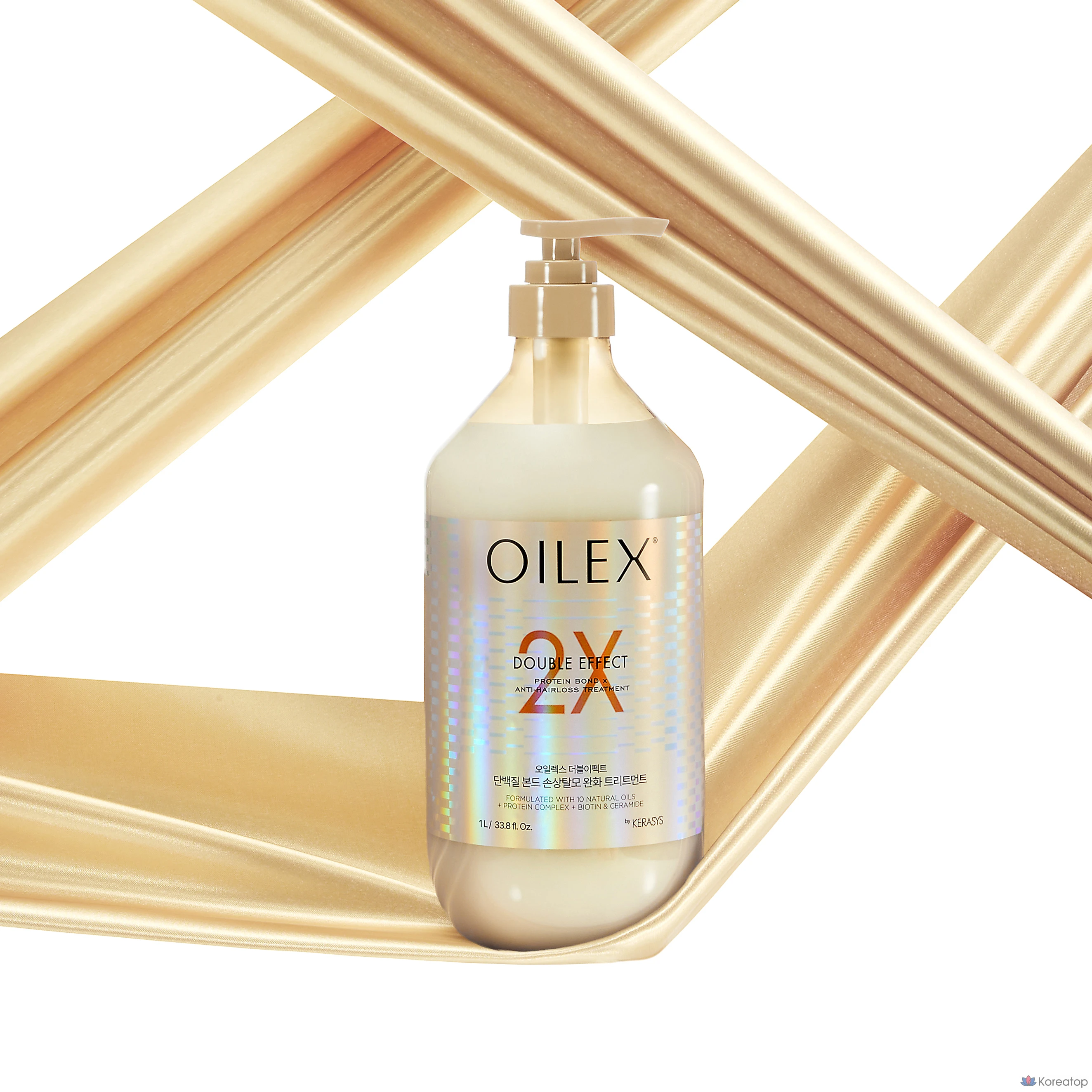 KeraSys Oilex Double Effect Damage Care Hair Loss Relief Protein Bond Treatment, 1 шт., 1 л