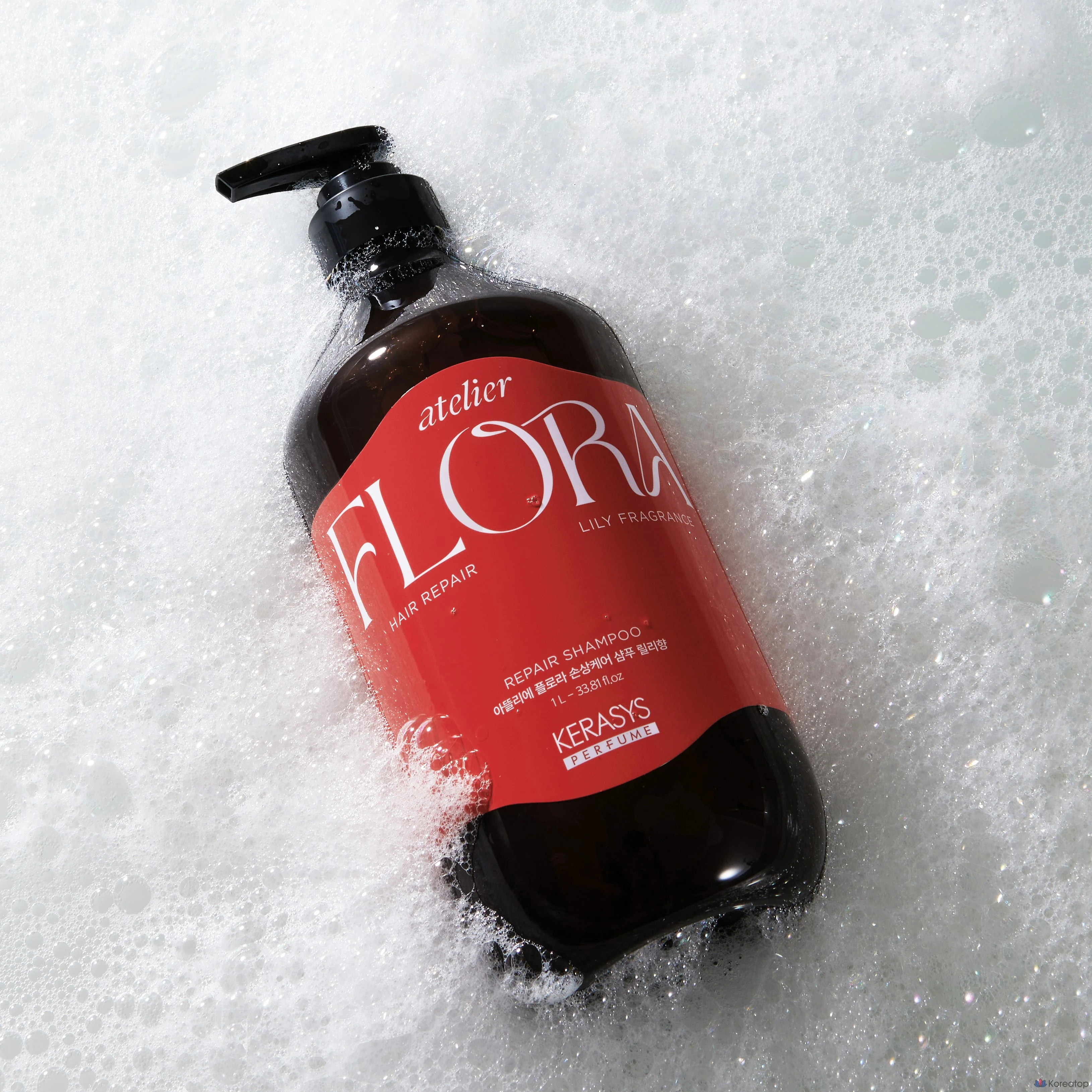 Шампунь KeraSys Perfume Atelier Flora Damage Care с ароматом лилии, 1 шт., 1 л.