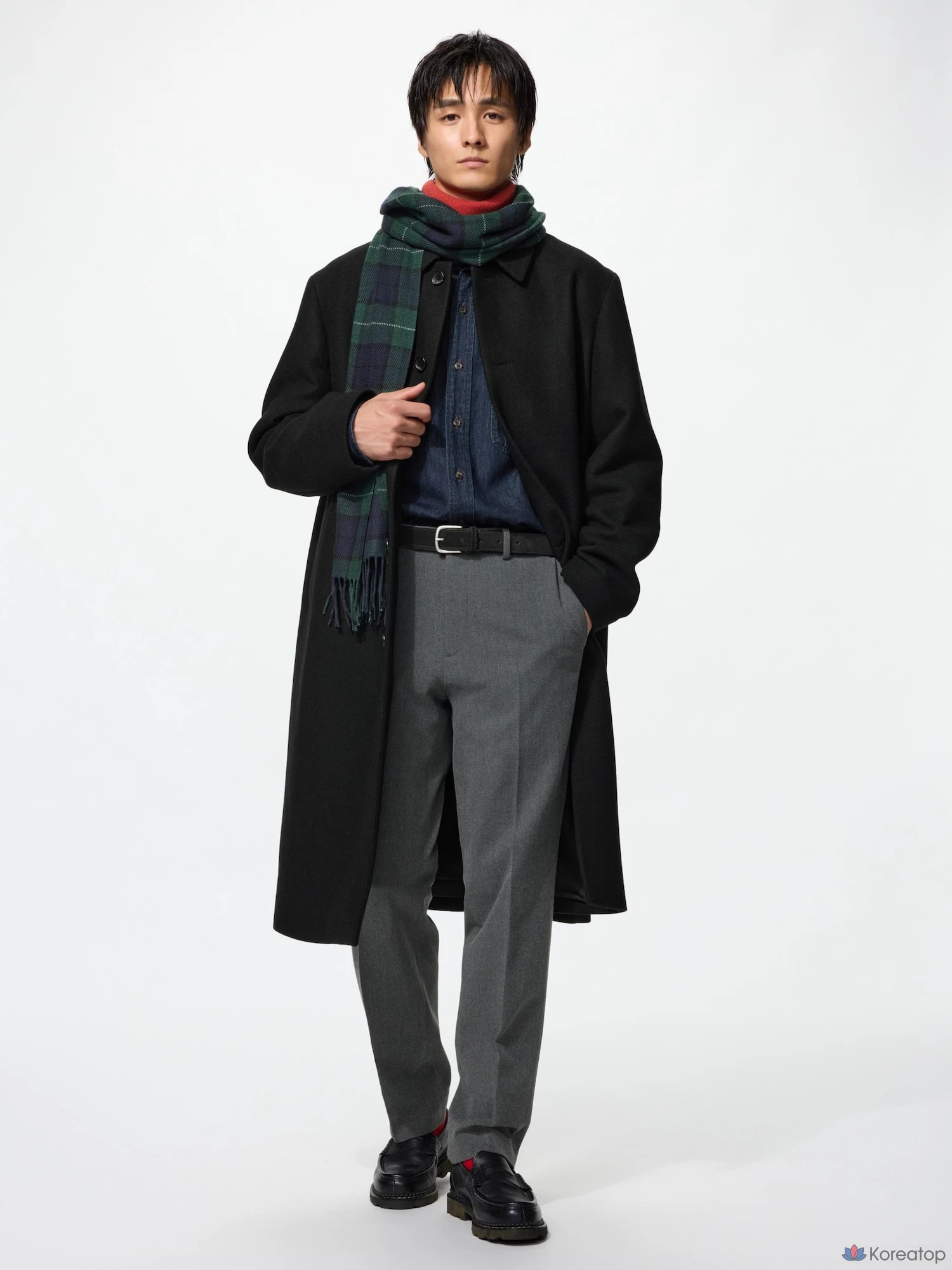 Брюки Uniqlo Warm Smart Pants, длина 76 см