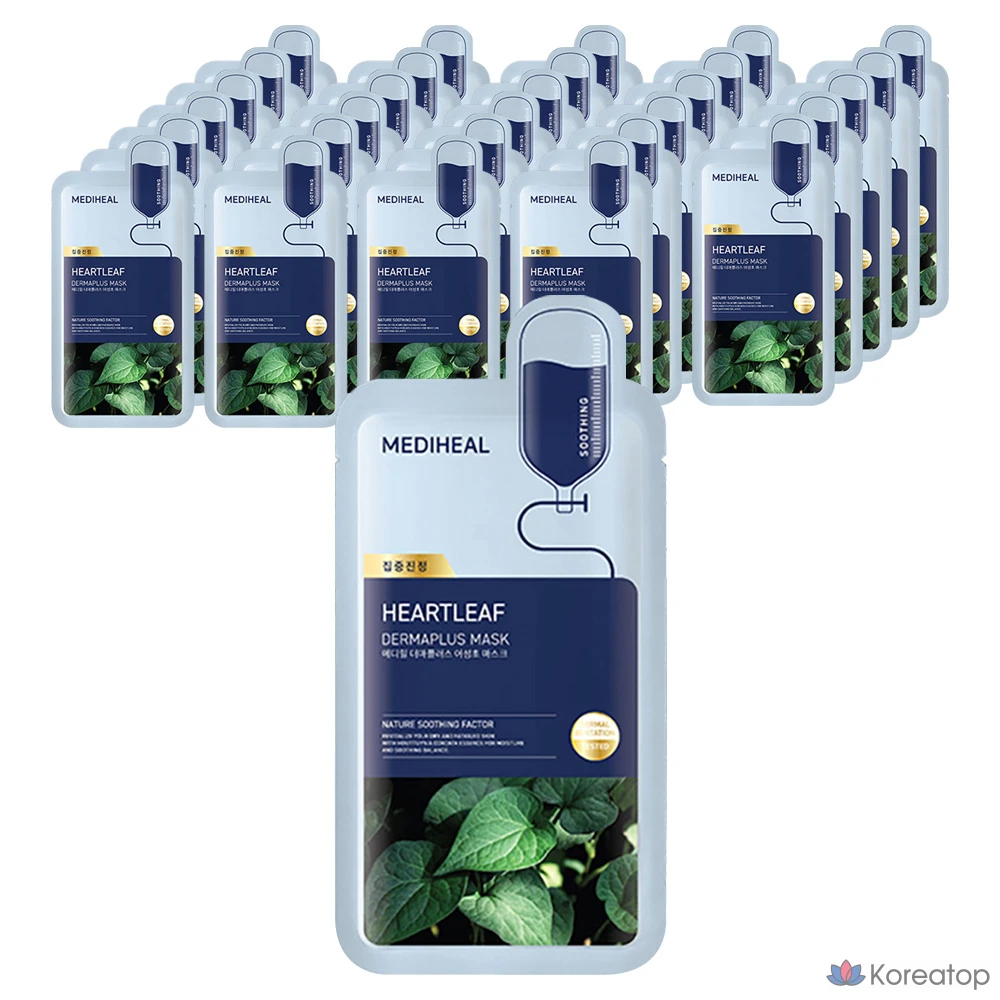 Mediheal Derma Plus Полынная маска, 1 упаковка, 60 шт.