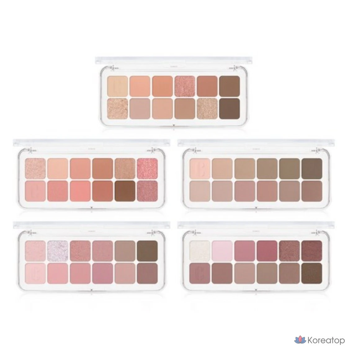 Палетка теней для век Clio Pro Eye Palette Air, 1+1 Rose Connect, 1 шт.