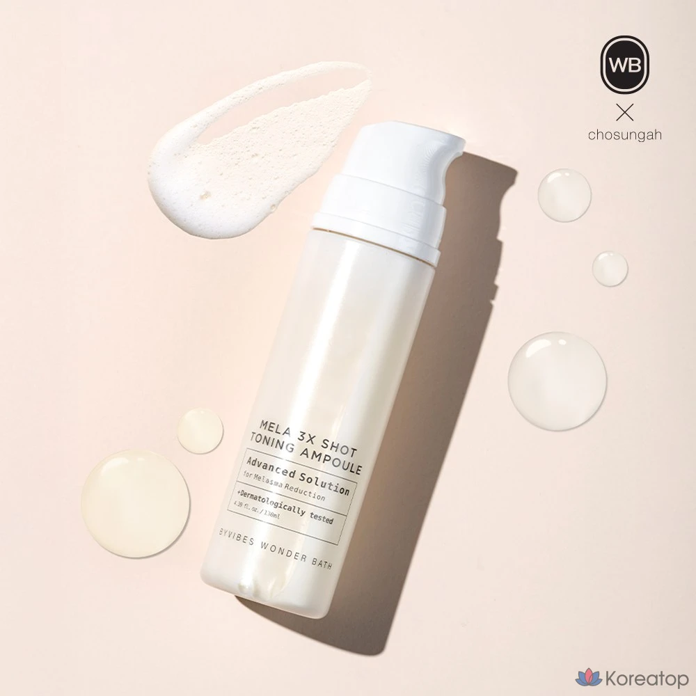 Тонизирующая ампула Wonder Bath Mela 3X Shot, 1 шт., 130 мл